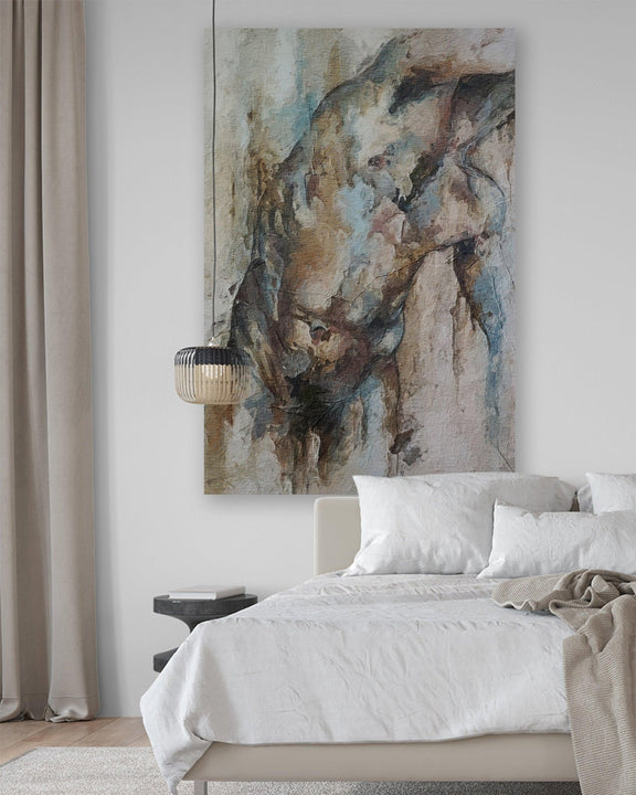 Art Print Nude Men Naked body Bedroom painting Sensual painting Erotic  Master Bedroom - Scandi Home bedroom_wall_art contemporary_art