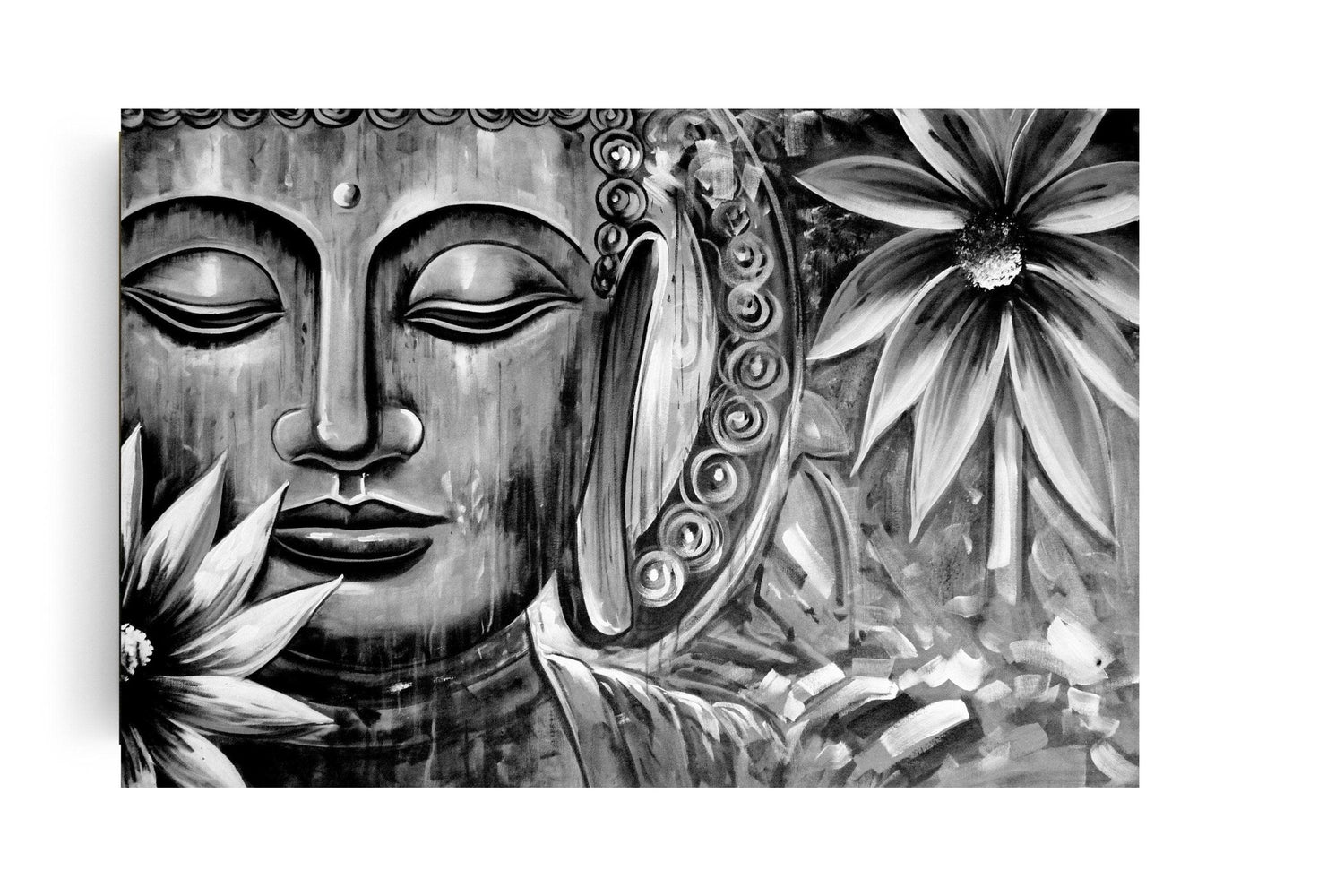 Buddha meditation printed canvas - Fineartsfrance