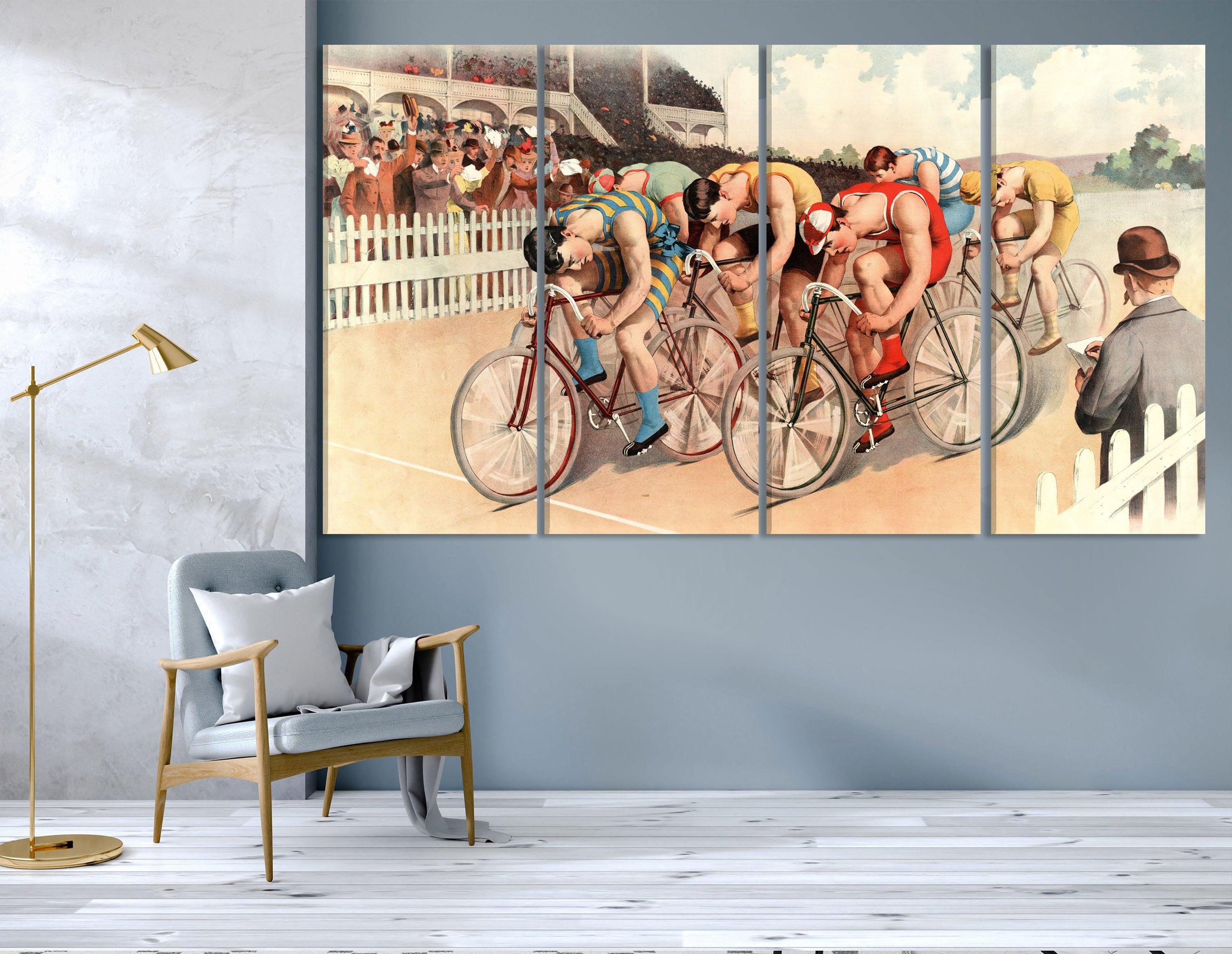 Sold French Bicycle Canvas 36