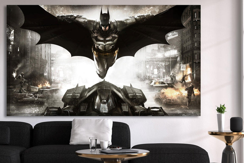 Wall Scandi Print Room Art Boys - Batman Home Superhero Art Art Wall boys_gift_idea Batman_Wall_Art Art Superhero Wall